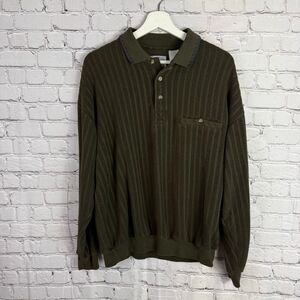 Vintage LD Sport International 80’s Pullover Collared Knit Shirt Size Large